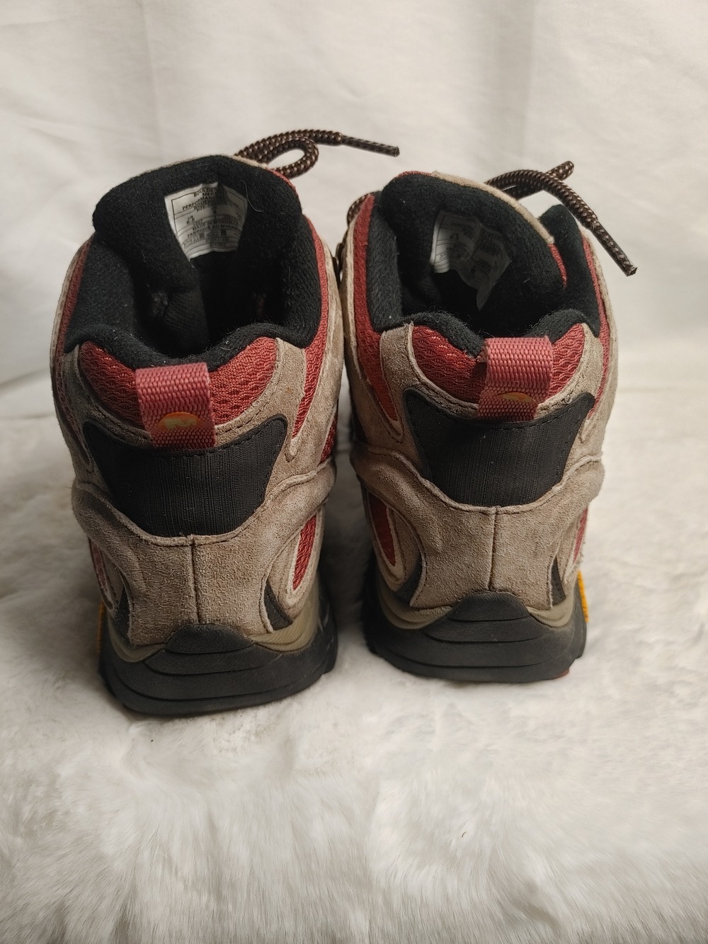 Merrell Boulder Blush Moab 2 Mid Waterproof Hiking Trail Shoes 6.5 - Picture 4 of 9